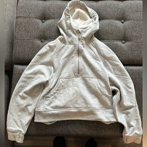 Women’s quarter zip up hooded sweatshirt size XL